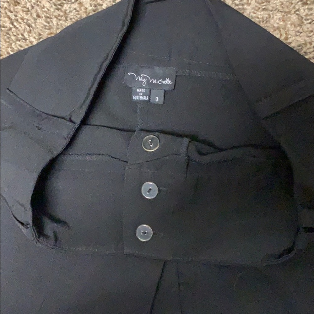 Black Capri dress pants - Picture 3 of 3